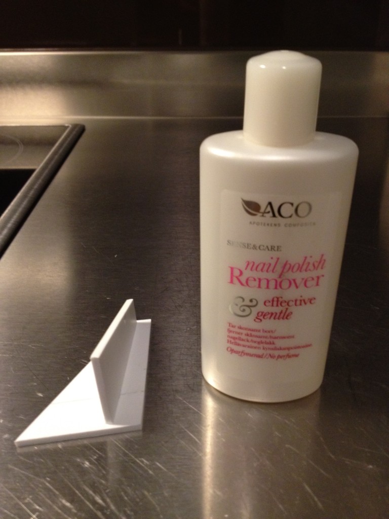 nail polish remover...
